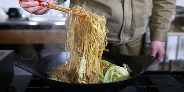 くっつかない焼きそば