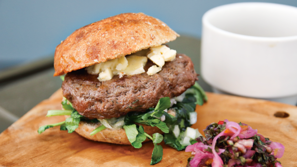 キャンプ ハンバーガー レシピ