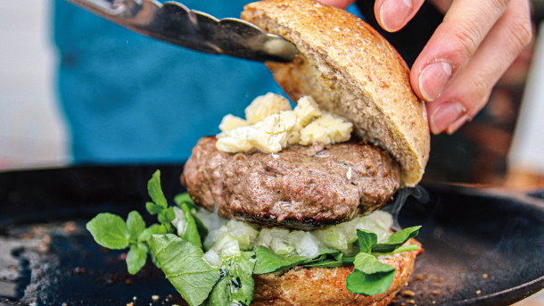 キャンプ ハンバーガー レシピ