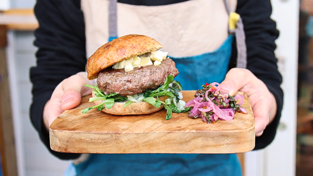 キャンプ ハンバーガー レシピ