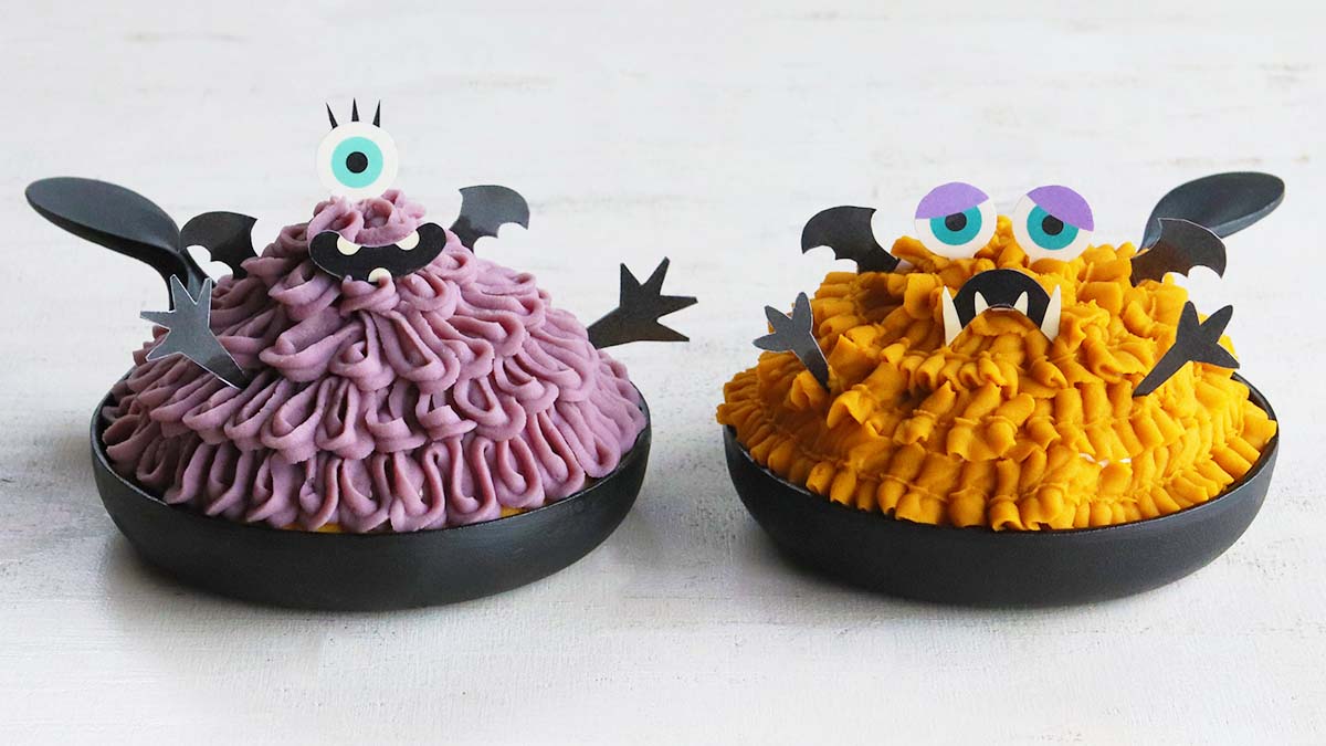 手作りハロウィンケーキ