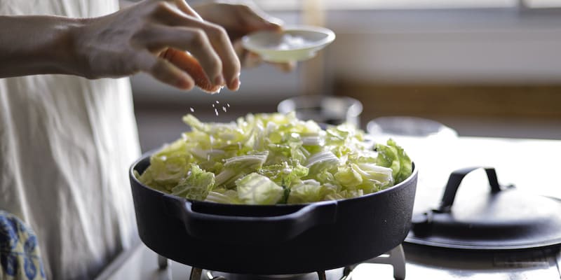 手羽先と白菜と押麦のクリーム煮 レシピ