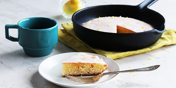 フライパン　レモンケーキ