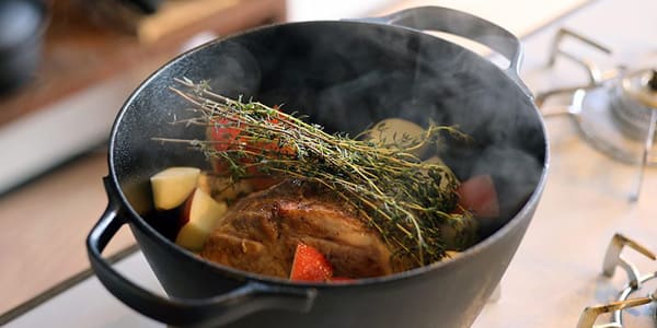豚肉と林檎のブレゼ