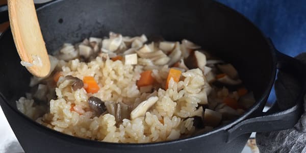 きのこの炊き込みご飯