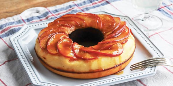 米粉とりんごのパンケーキ