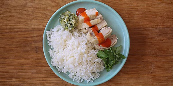 海南鶏飯　ハンナンチキンライス