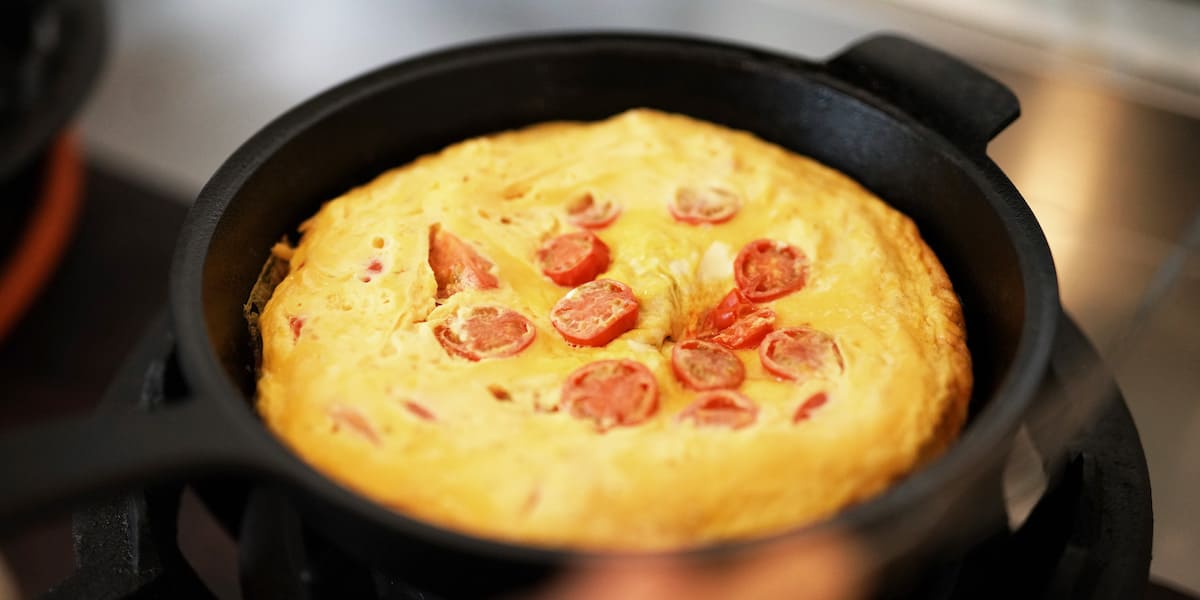 トマトオムレツ レシピ