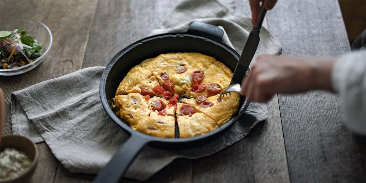 トマトオムレツ レシピ