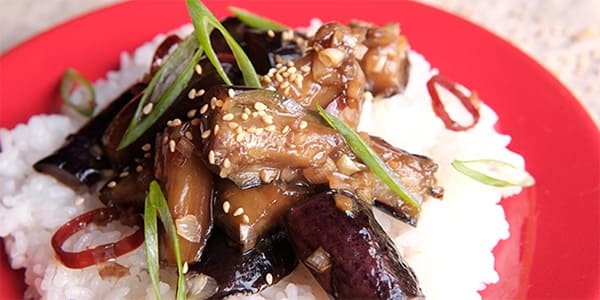 茄子のうまから中華炒め