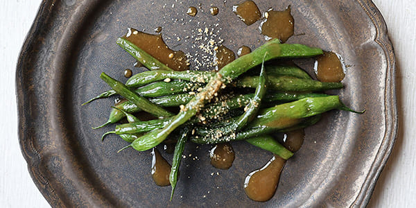 さやいんげんの塩麴やわらか煮