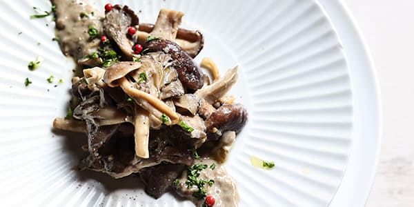 きのこの豆乳クリーム