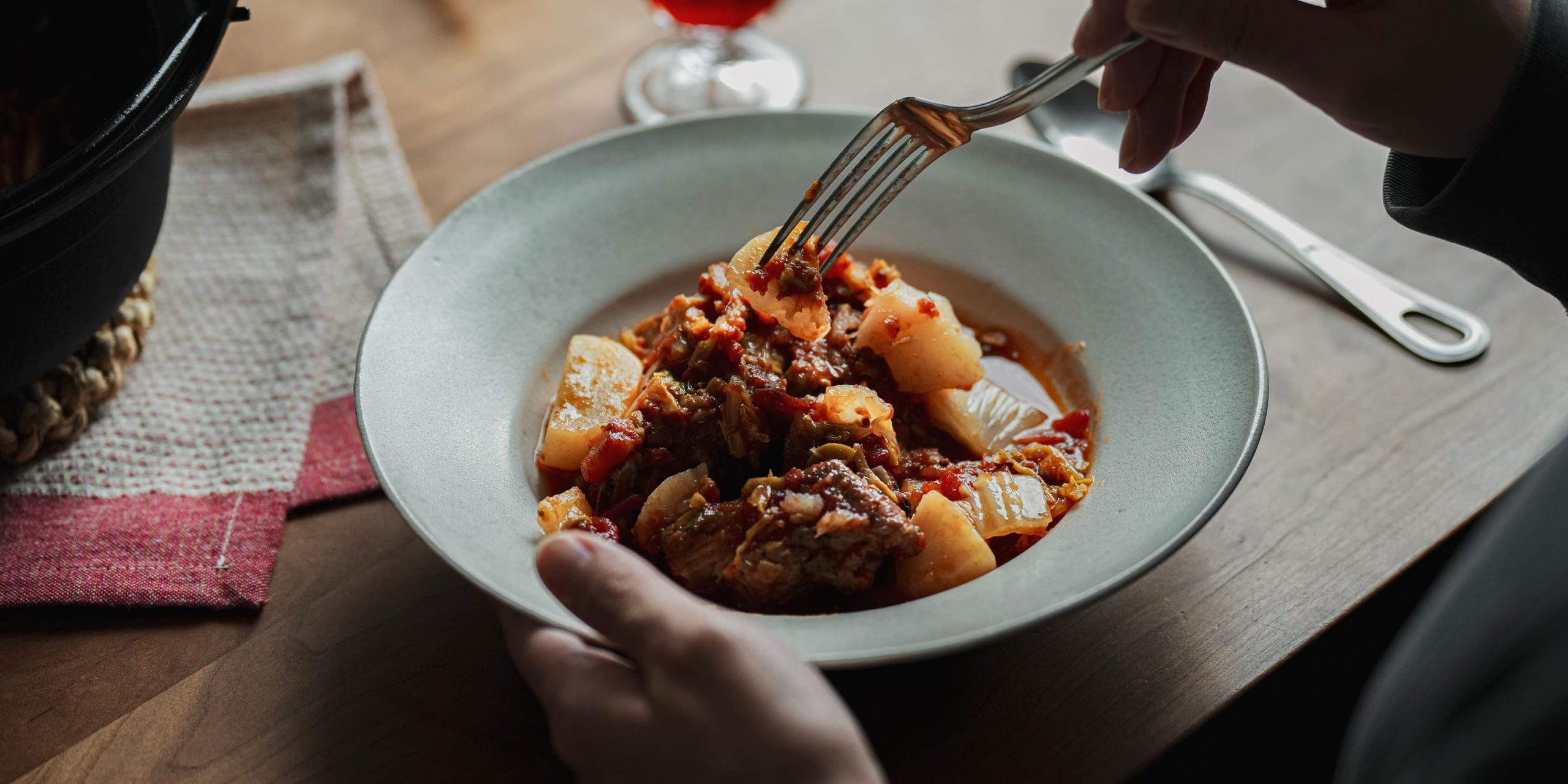 スペアリブと冬野菜のレシピ
