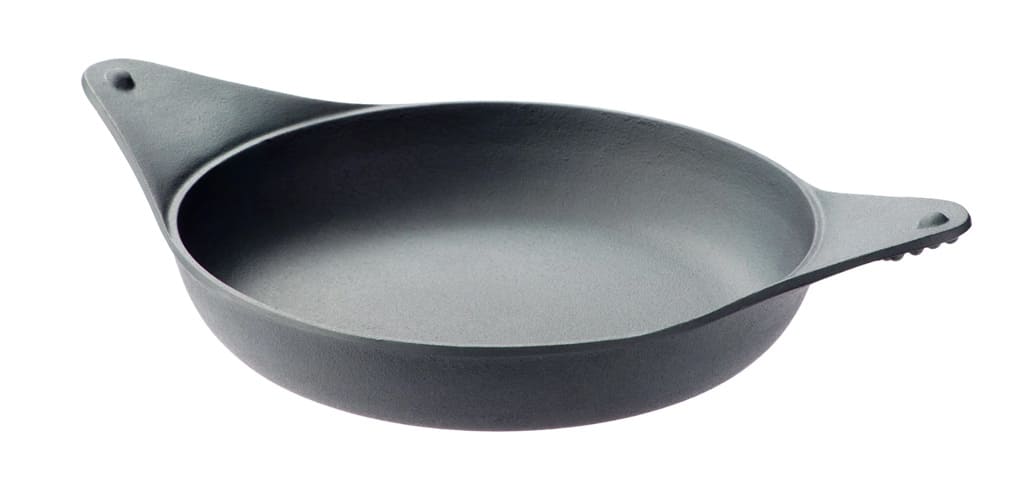 鉄フライパン　naked pan 両手24cm 深形