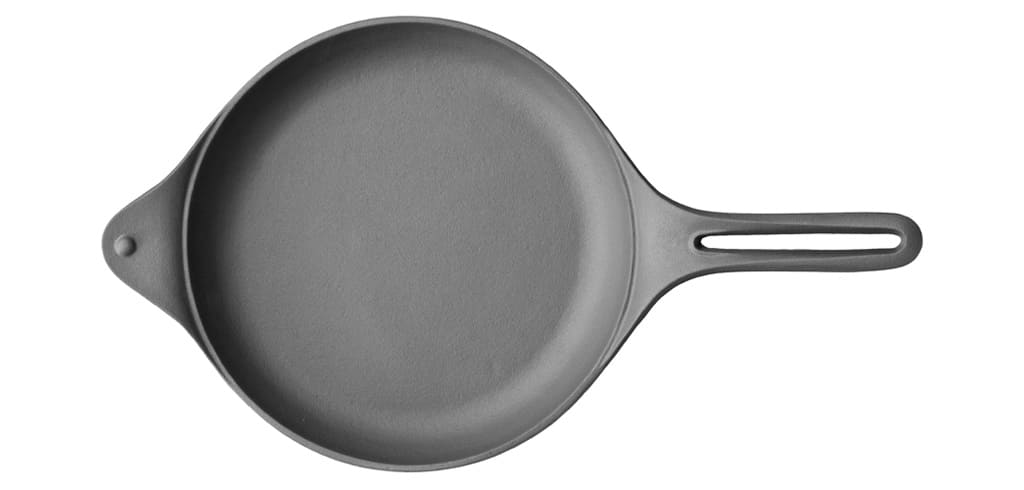 鉄フライパン　naked pan 片手24cm 深形