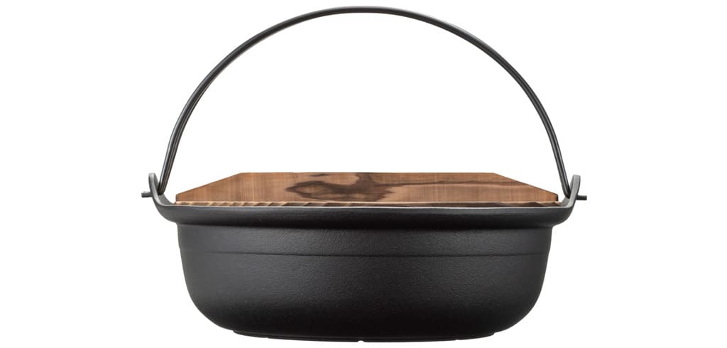 鉄鍋 お国自慢鍋ツル付 26cm