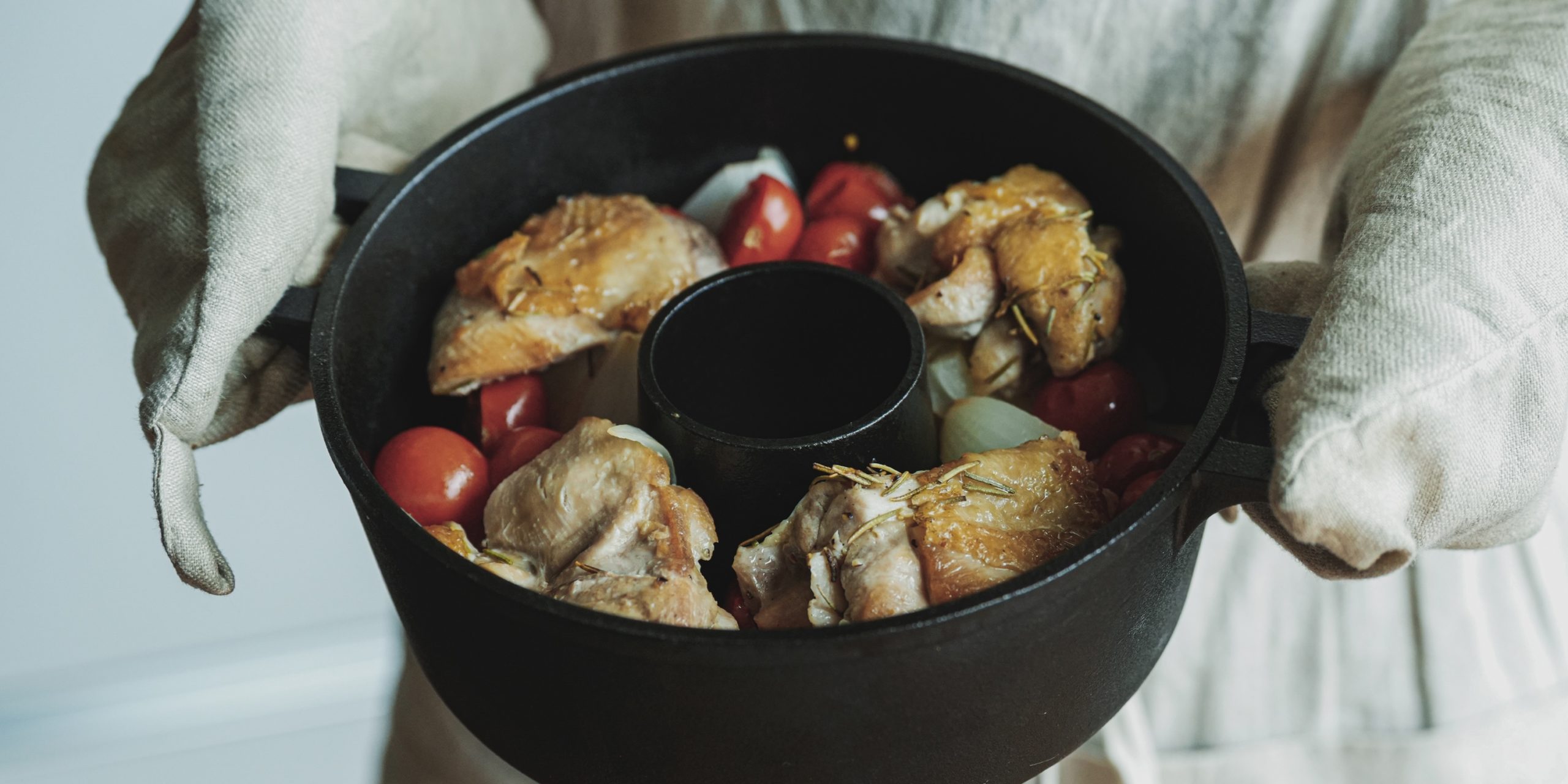 鶏肉と野菜の白ワイン蒸し　レシピ
