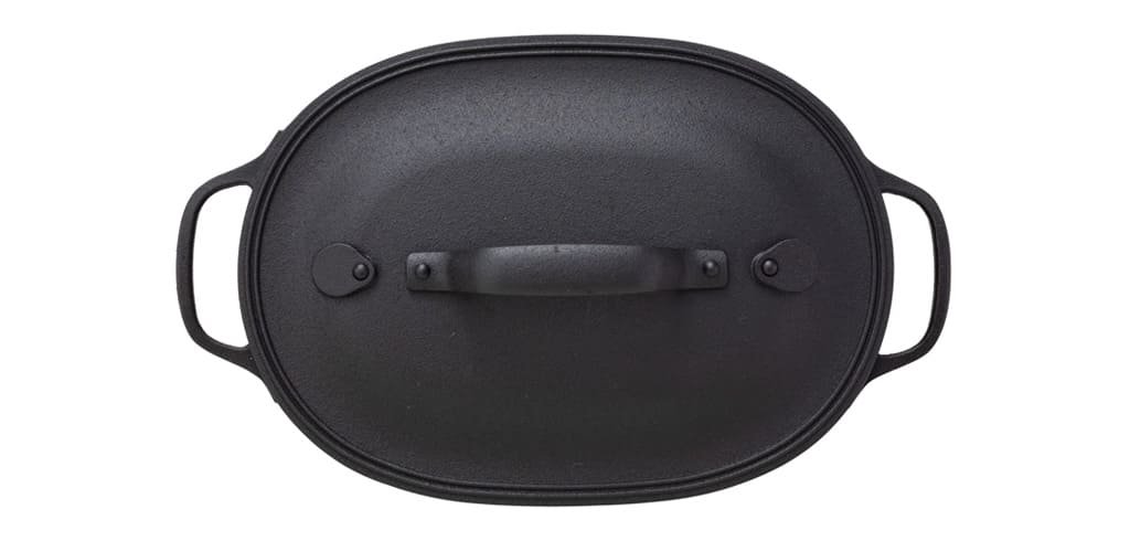 南部鉄器 鉄鍋 クックトップオーバルL