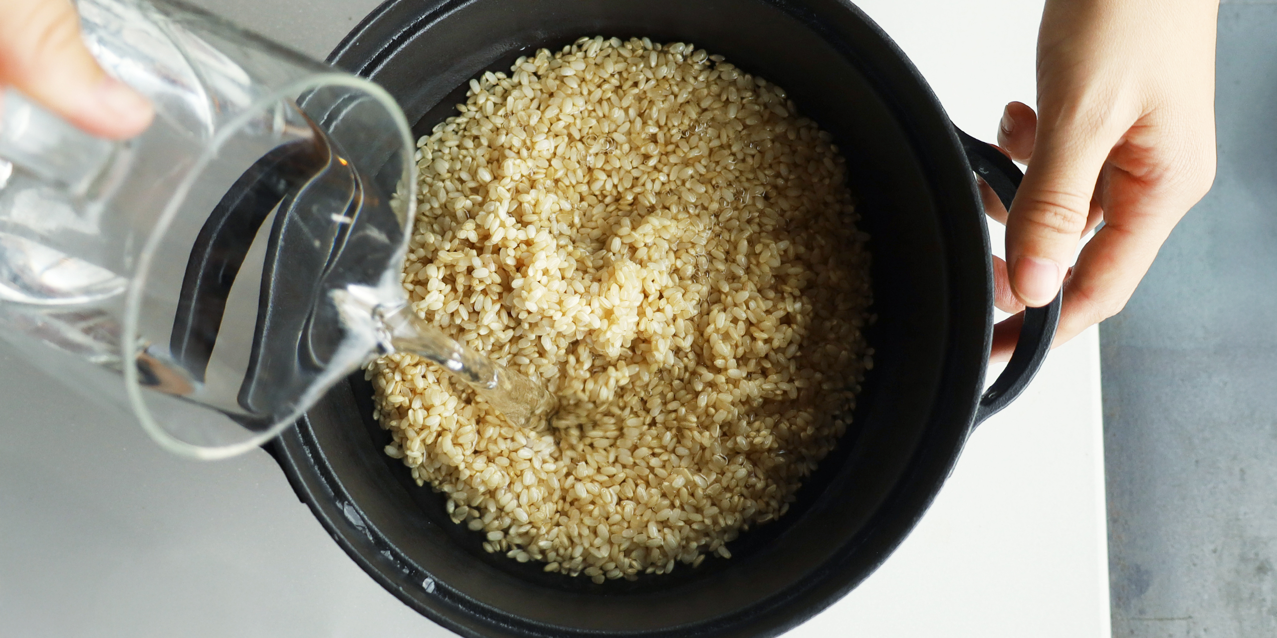 玄米の炊き方　レシピ