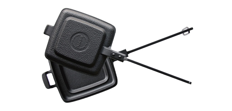 南部鉄器　鉄鋳物　ホットサンドクッカー