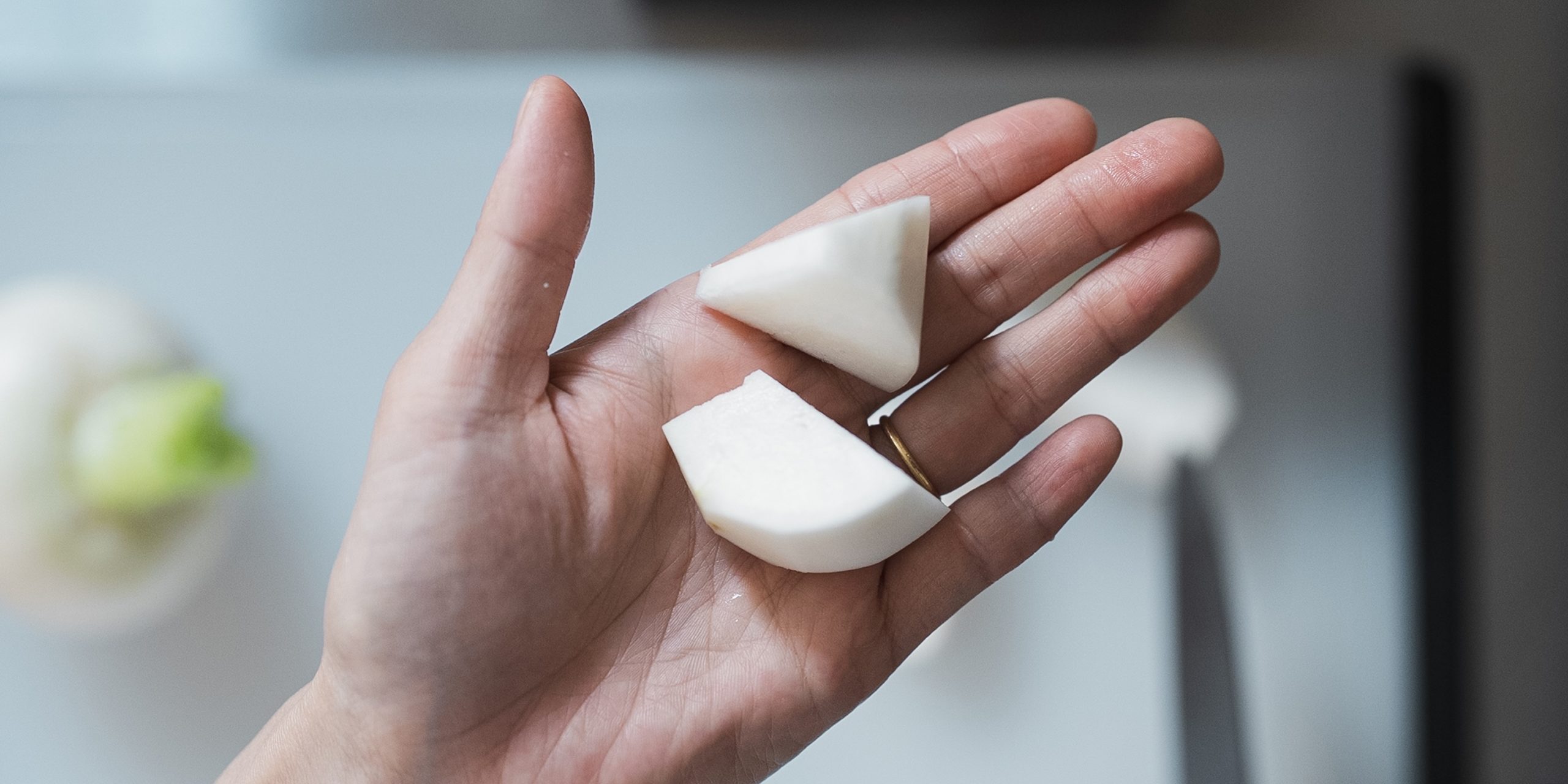 鶏団子とかぶの白いスープ　レシピ