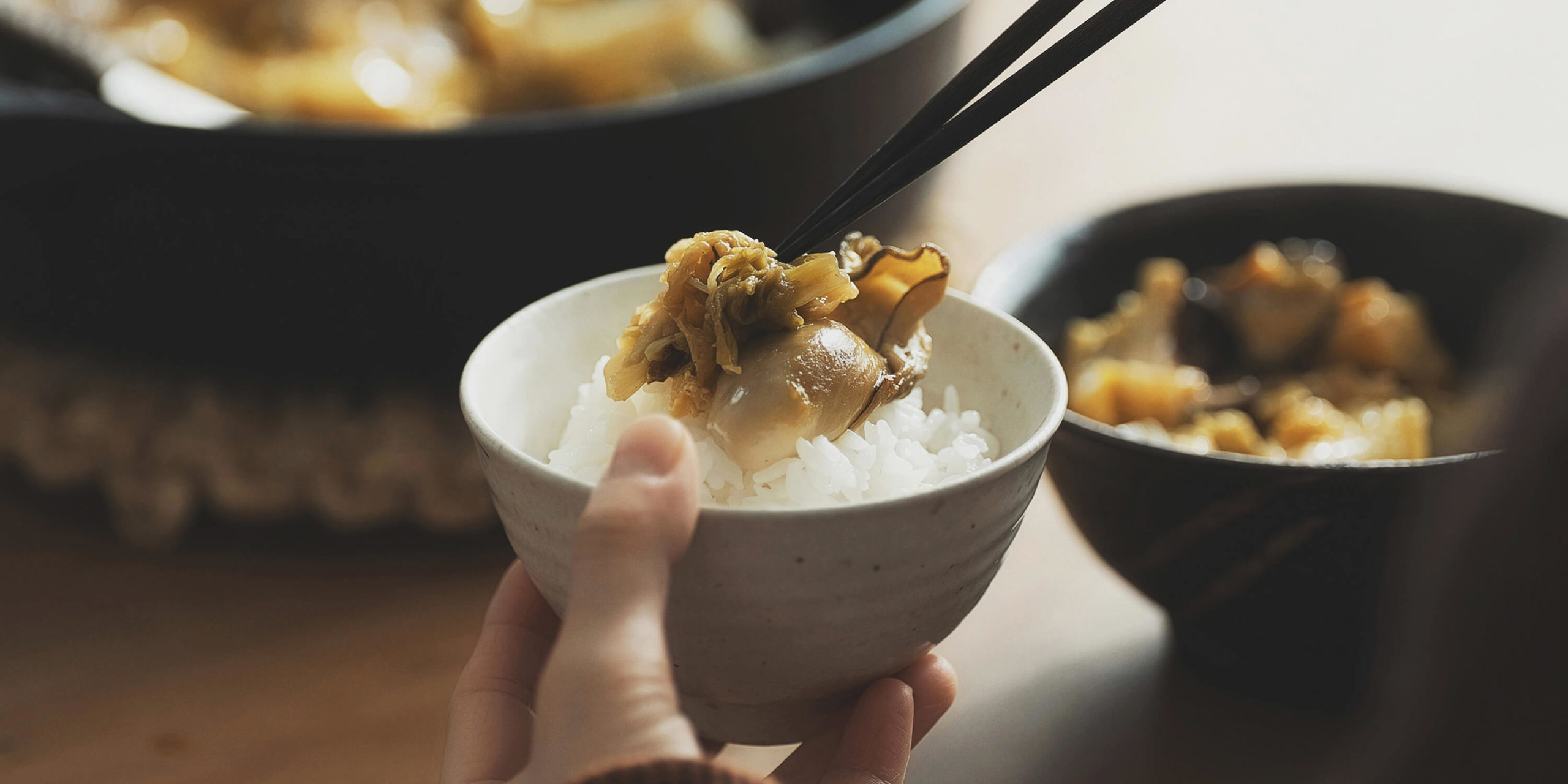 白菜と牡蠣の卵とじすき焼き　レシピ