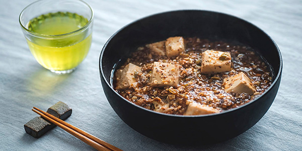 納豆麻婆豆腐麺　レシピ