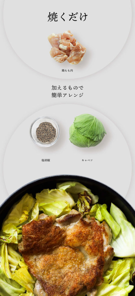 一人暮らし簡単レシピ　フライパン　ソテー