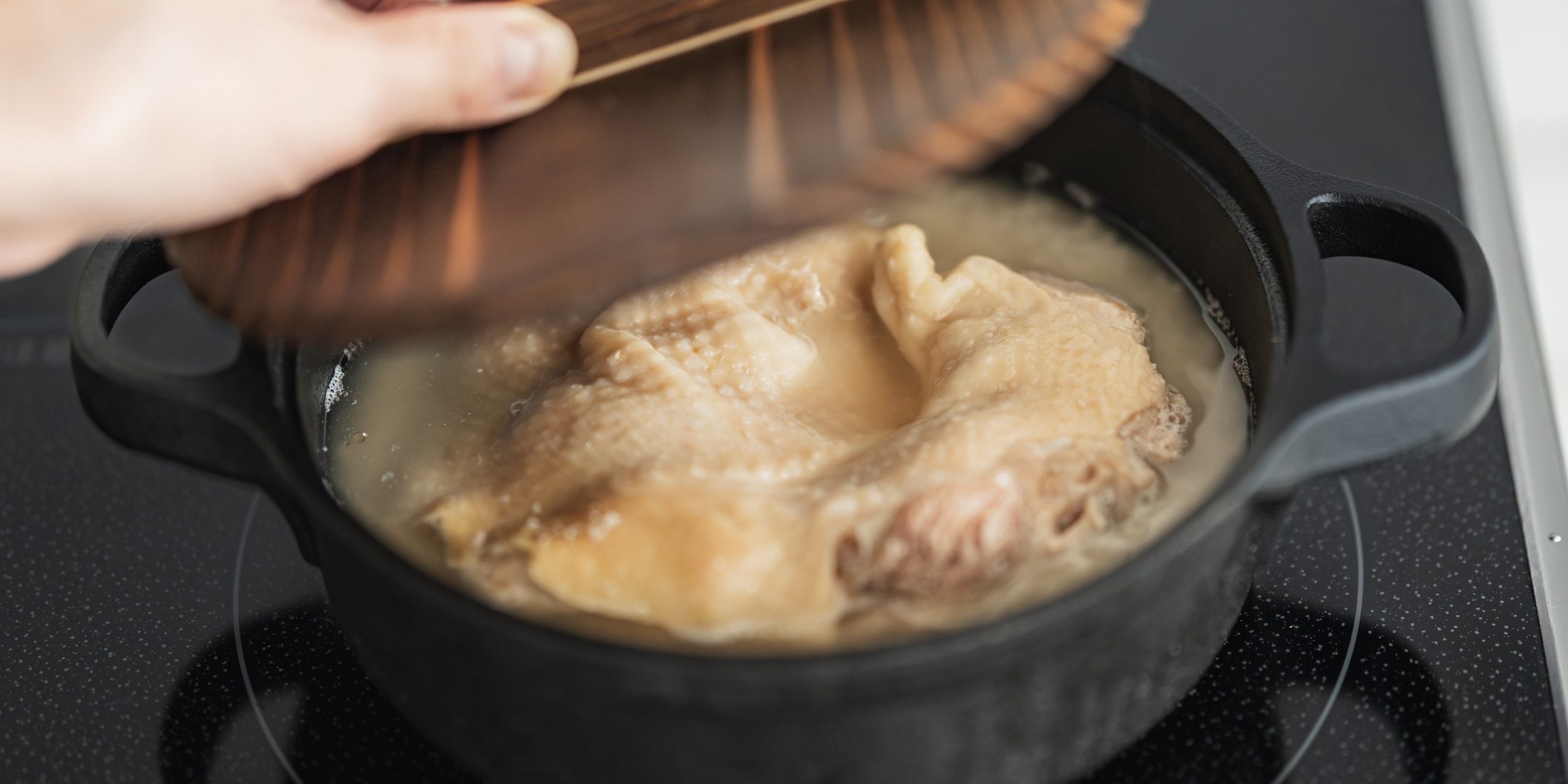 カオマンガイ　レシピ　鉄鍋