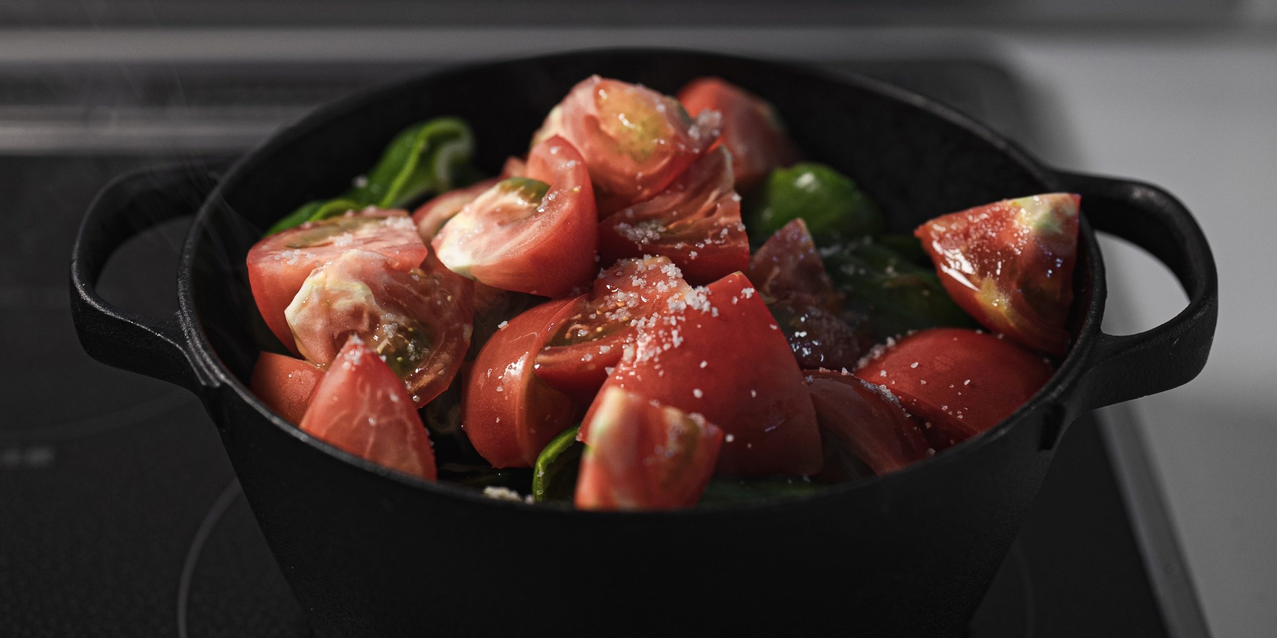 豚肉と夏野菜のスパイス煮込み　レシピ