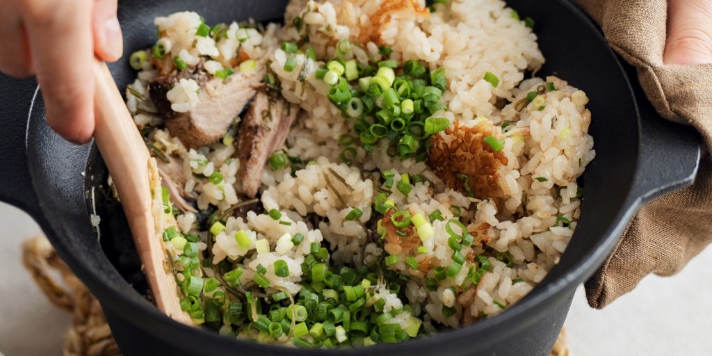 鰹の炊き込みご飯レシピ